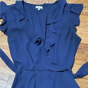Navy blue blouse